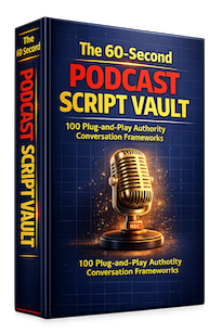 The 60-Second Podcast Script Vault
