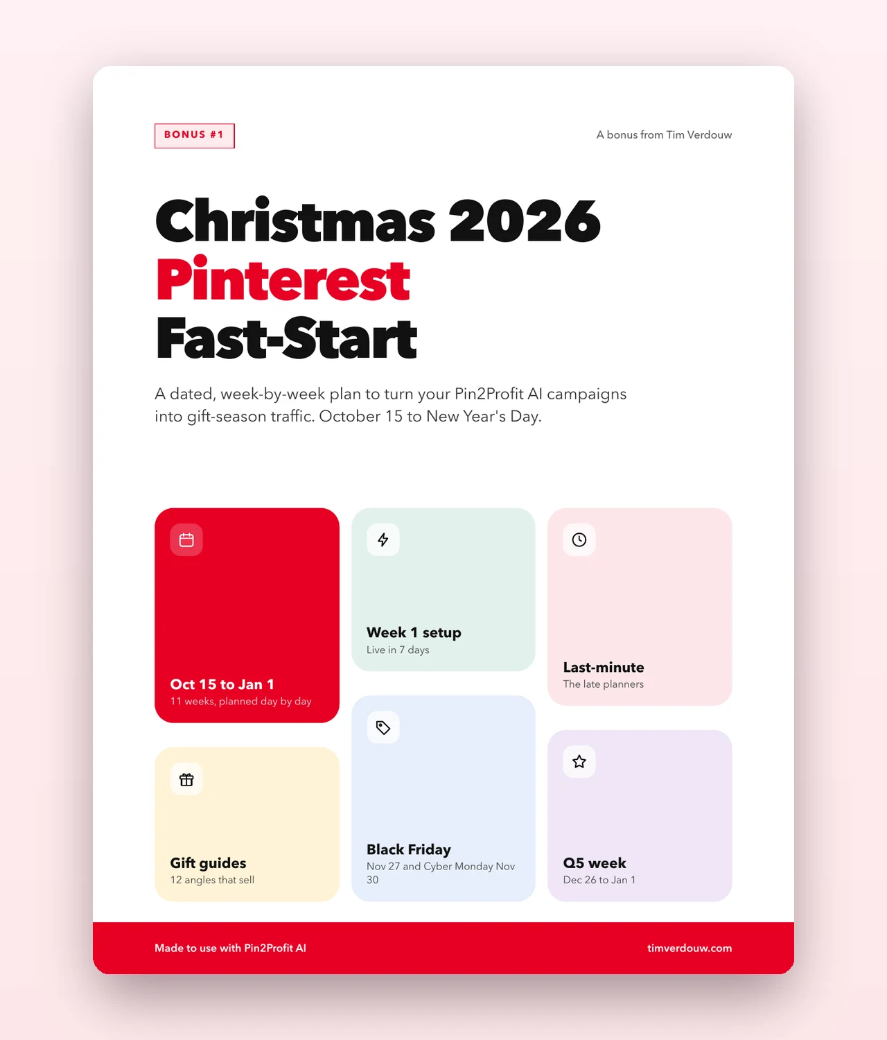 Christmas 2026 Pinterest Fast-Start