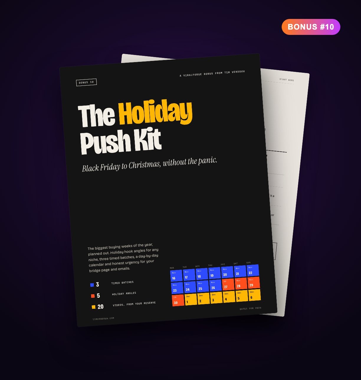 The Holiday Push Kit