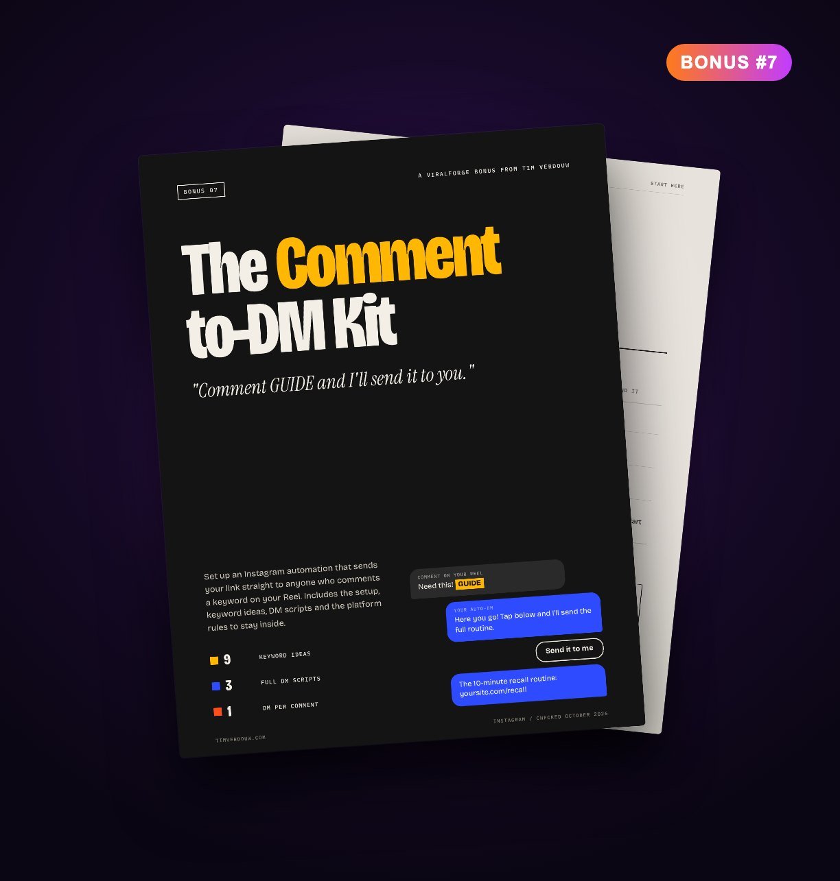 The Comment-to-DM Kit