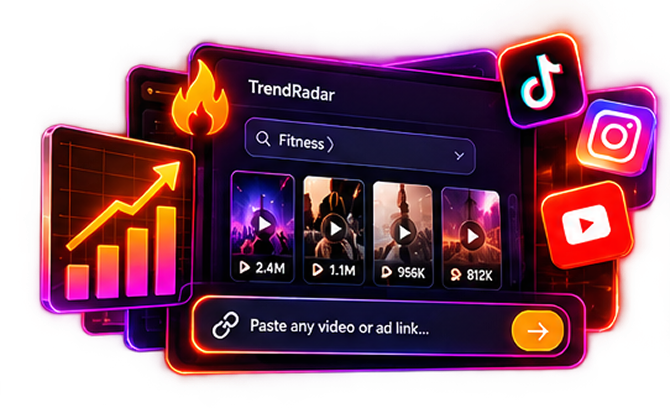 TrendRadar finds trending videos in your niche