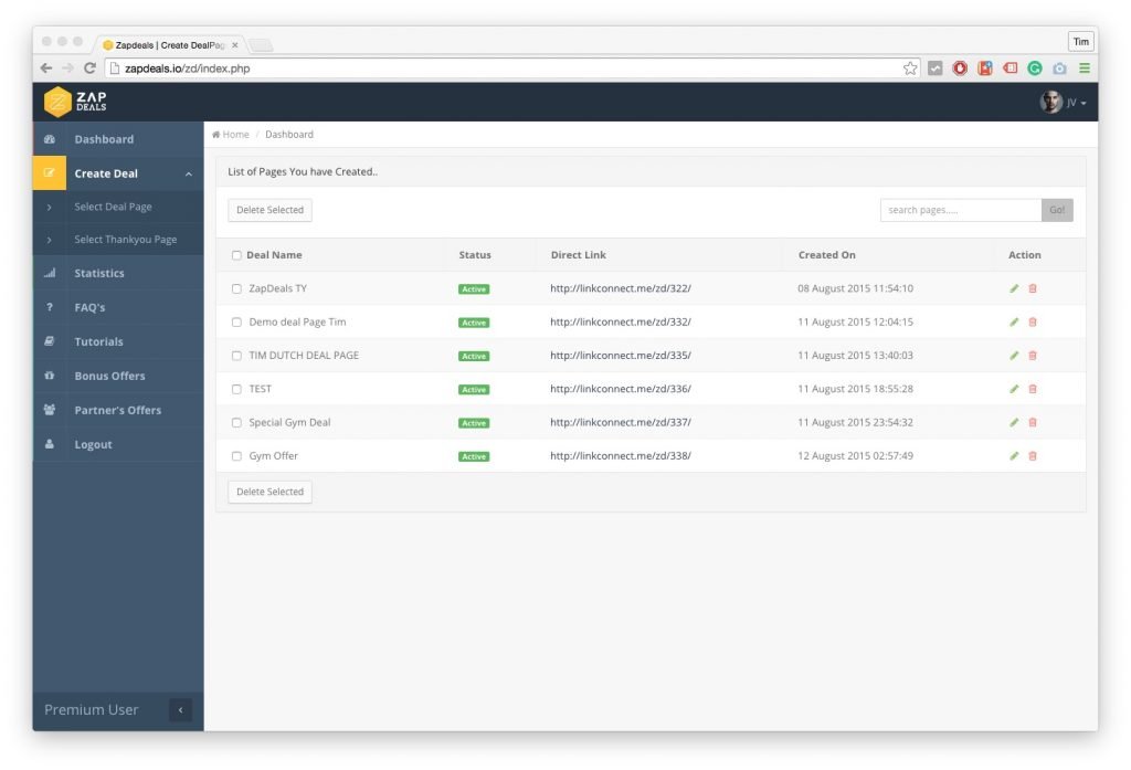 Zapdeals-review the members area
