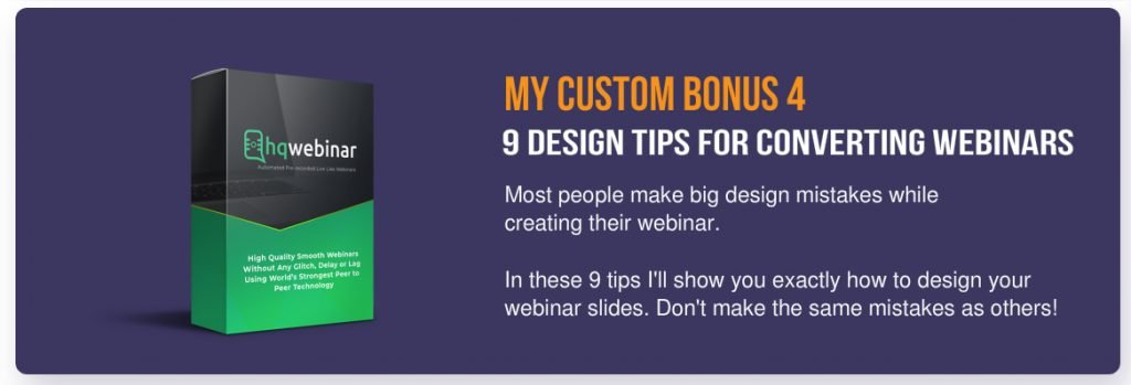 Hq webinar custom bonus 4