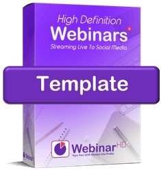 WebinarHD template