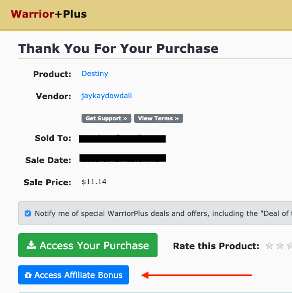Warriorplus instant download