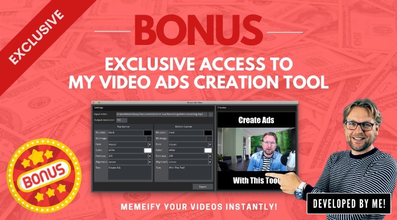 Video ads creation tool